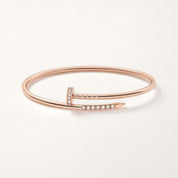 Carave Paris Pavé Nail Wrap Bangle Bracelet
