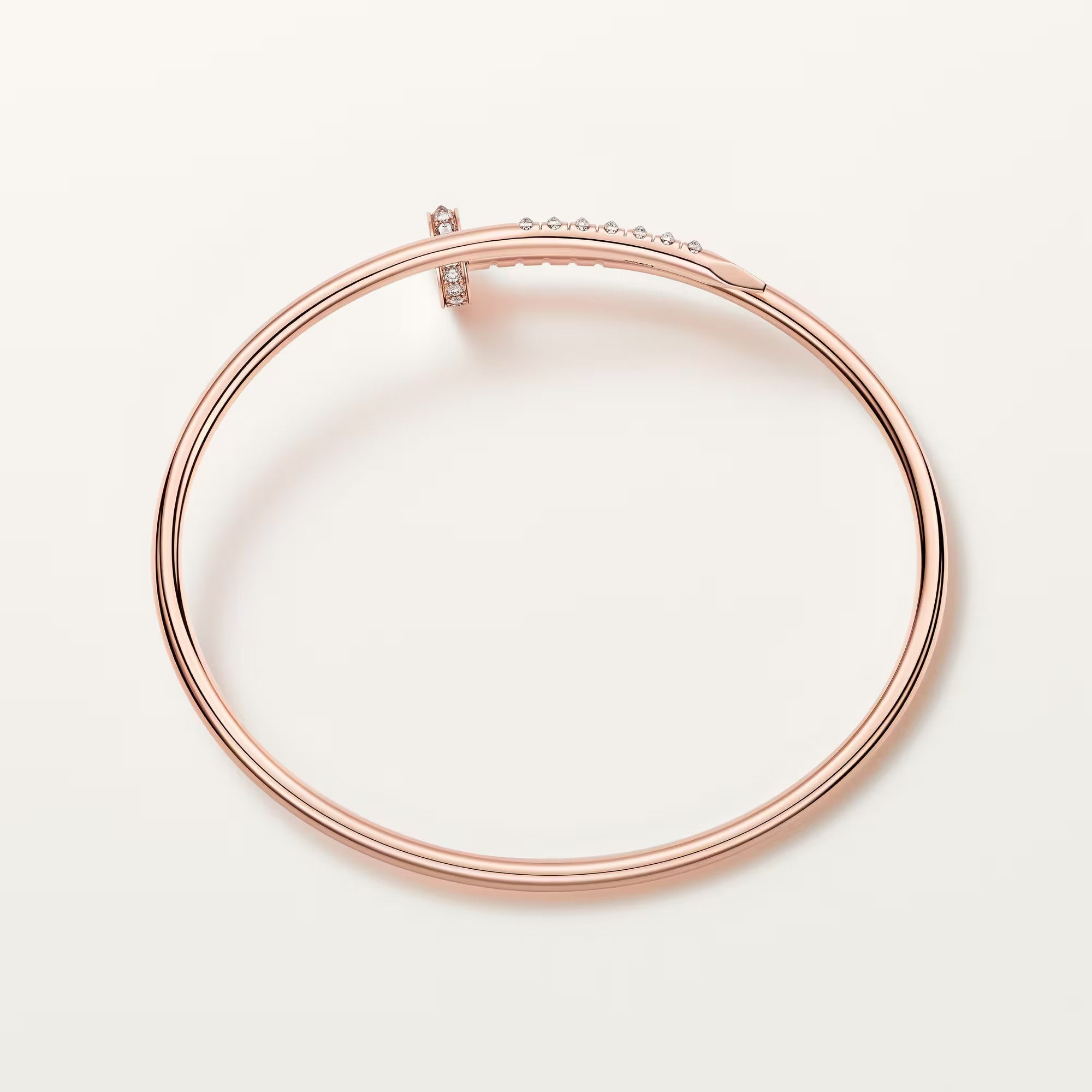 Carave Paris Pavé Nail Wrap Bangle Bracelet