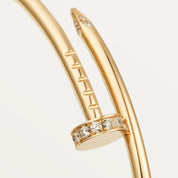Carave Paris Pavé Nail Wrap Bangle Bracelet