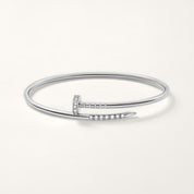 Carave Paris Pavé Nail Wrap Bangle Bracelet