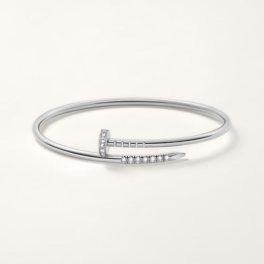 Carave Paris Pavé Nail Wrap Bangle Bracelet