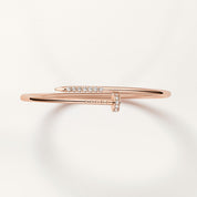 Carave Paris Pavé Nail Wrap Bangle Bracelet