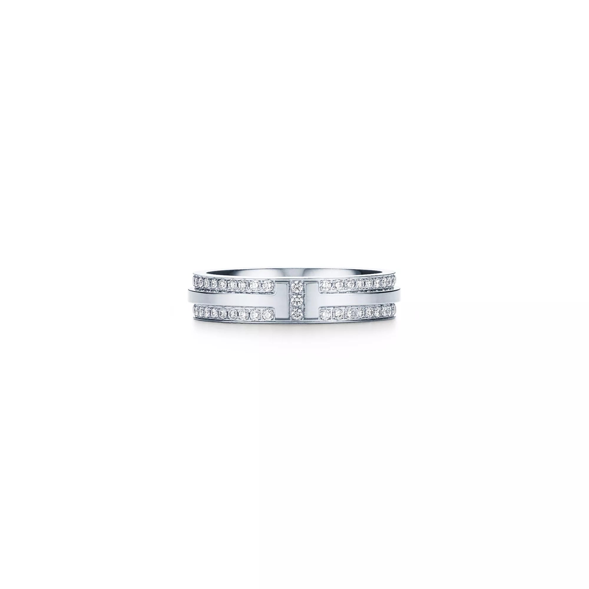 Carave Paris Pavé Rope Edge Diamond Band Ring