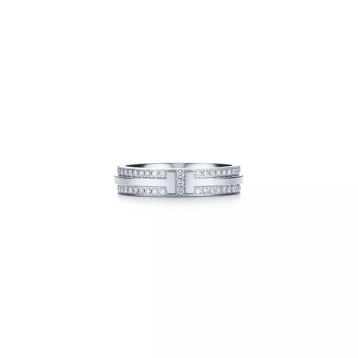 Carave Paris Pavé Rope Edge Diamond Band Ring