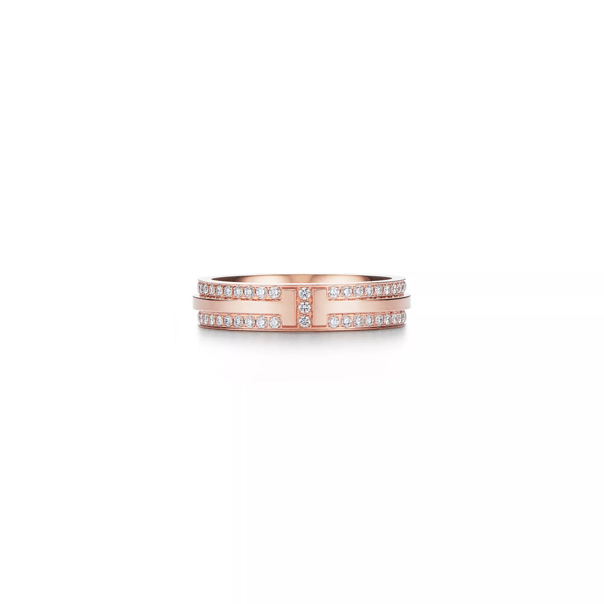 Carave Paris Pavé Rope Edge Diamond Band Ring