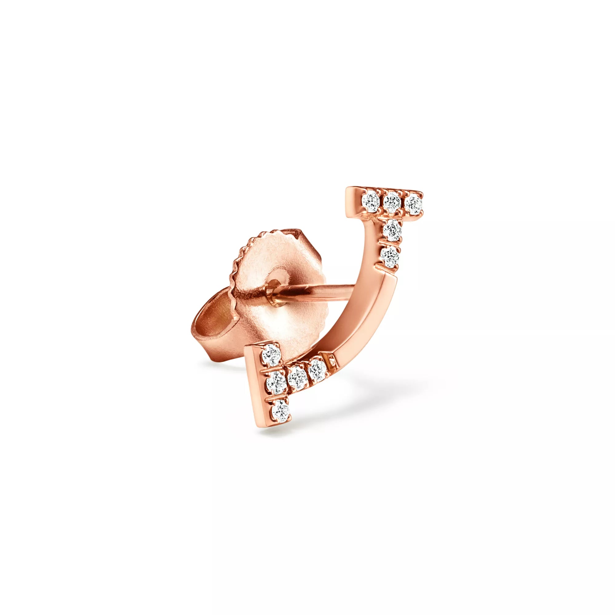 Carave Paris Pavé T Ear Jacket Earrings