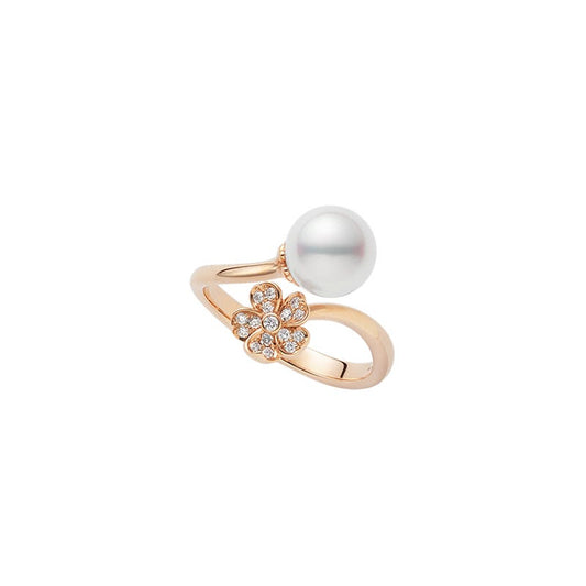 Carave Paris Pearl Blossom Open Ring