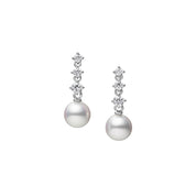 Carave Paris Pearl Dangle Stud Earrings
