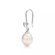 Carave Paris Pearl Heart Drop Earrings