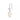 Carave Paris Pearl Heart Drop Earrings