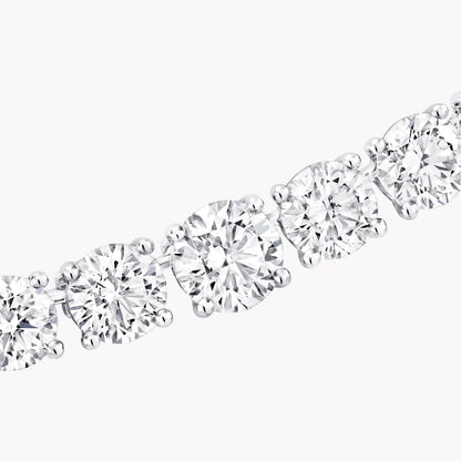Carave Paris Premium Round Diamond Tennis Necklace