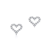 Carave Paris Radiant Heart Stud Earrings