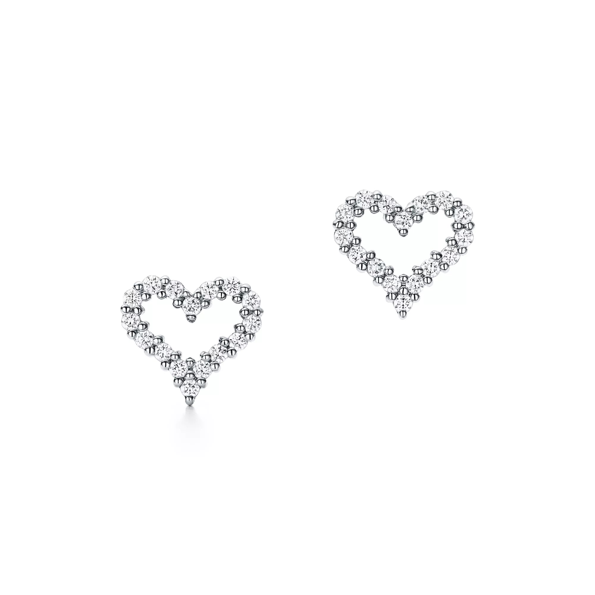 Carave Paris Radiant Heart Stud Earrings