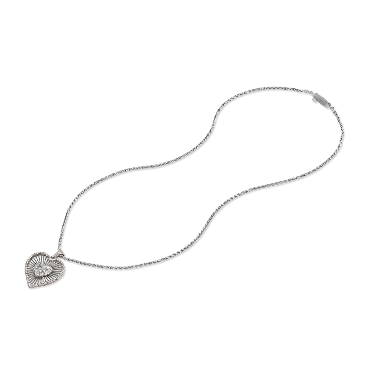 Carave Paris Radiant Heartburst Pendant Necklace