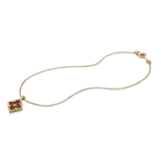 Carave Paris Red Floral Pendant Necklace