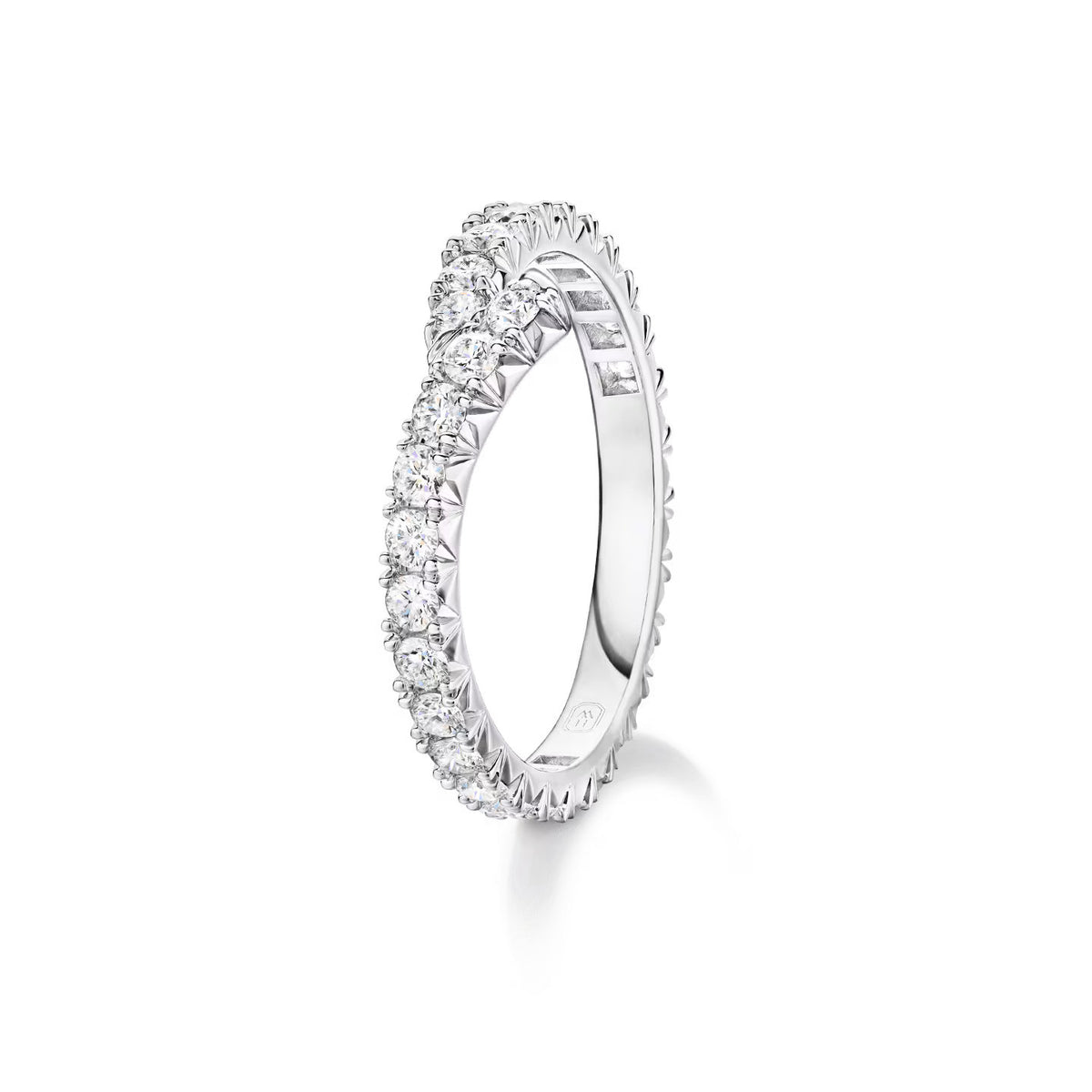 Carave Paris Ribbon Diamond Wedding Band