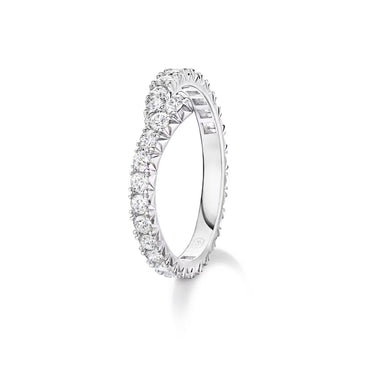 Carave Paris Ribbon Diamond Wedding Band