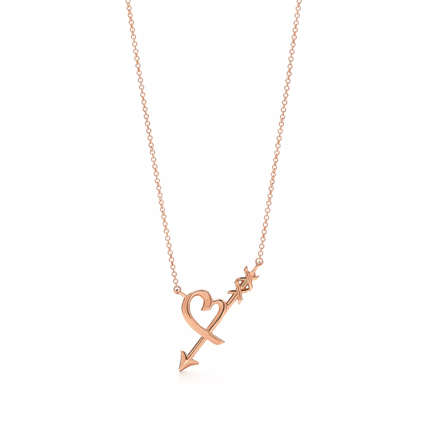 Carave Paris Heart Arrow Pendant Necklace