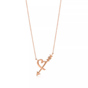 Carave Paris Heart Arrow Pendant Necklace