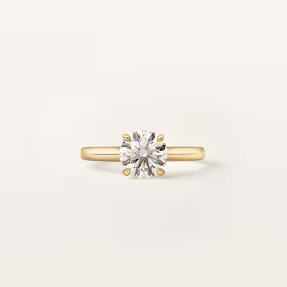 Carave Paris Rose Gold Round Solitaire Ring