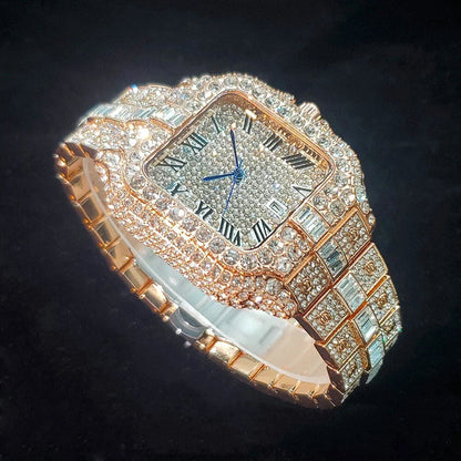 Carave Paris Rose Imperial Square Watch
