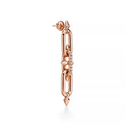 Carave Paris Rose Link Spike Drop Earrings