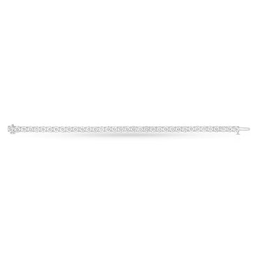 Carave Paris Round Brilliant Diamond Tennis Bracelet