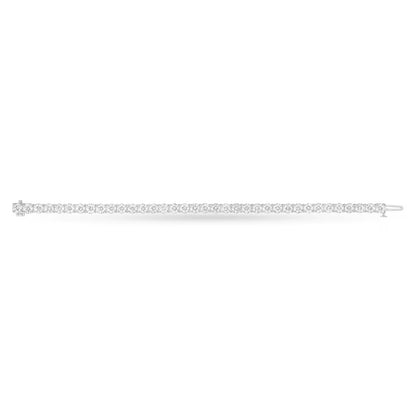 Carave Paris Round Brilliant Diamond Tennis Bracelet