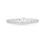 Carave Paris Round Brilliant Diamond Tennis Bracelet