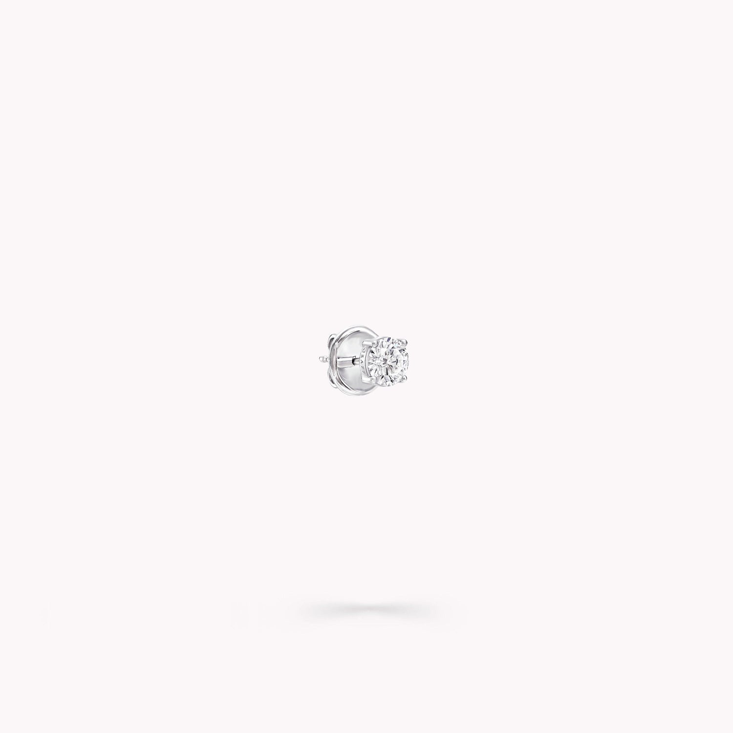 Carave Paris Round Solitaire Diamond Stud Earrings