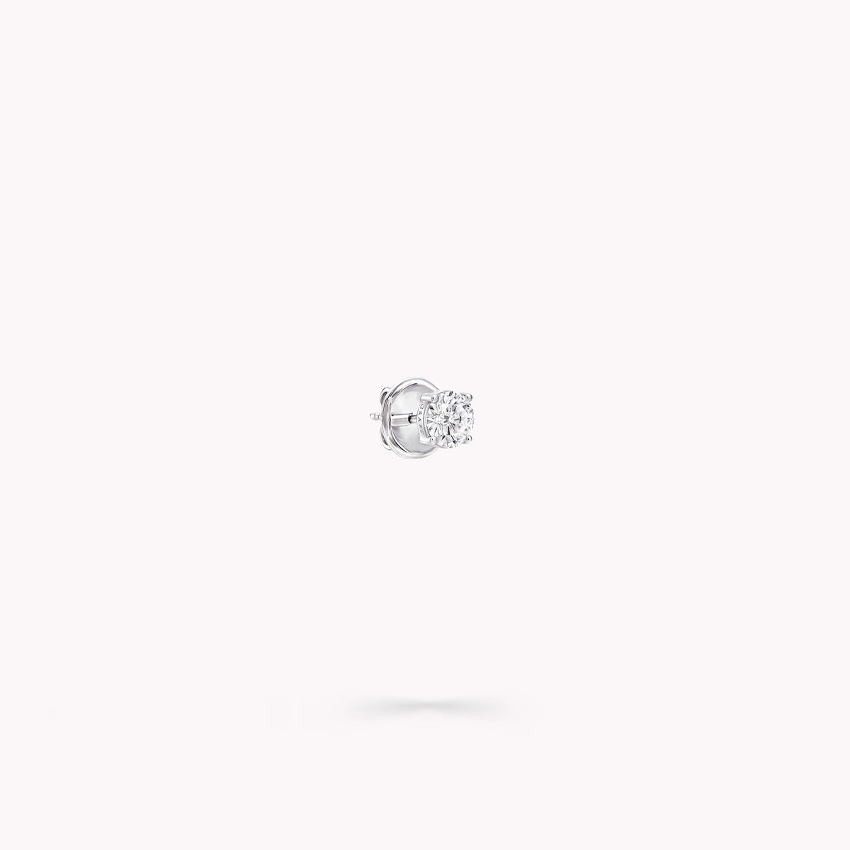 Carave Paris Round Solitaire Diamond Stud Earrings