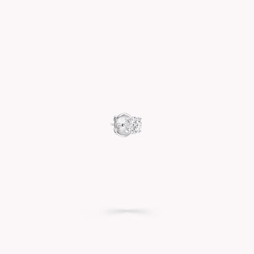 Carave Paris Round Solitaire Diamond Stud Earrings