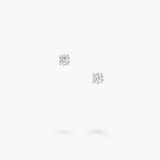 Carave Paris Round Solitaire Diamond Stud Earrings