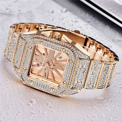 Carave Paris Royal Skeleton Square Watch