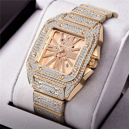 Carave Paris Royal Skeleton Square Watch