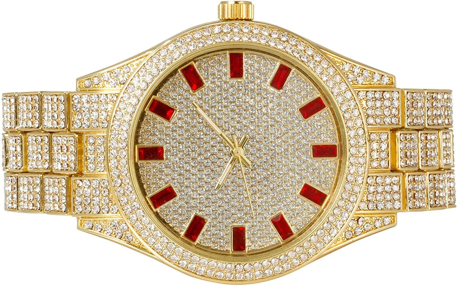 Carave Paris Ruby Iced Luxury Watch