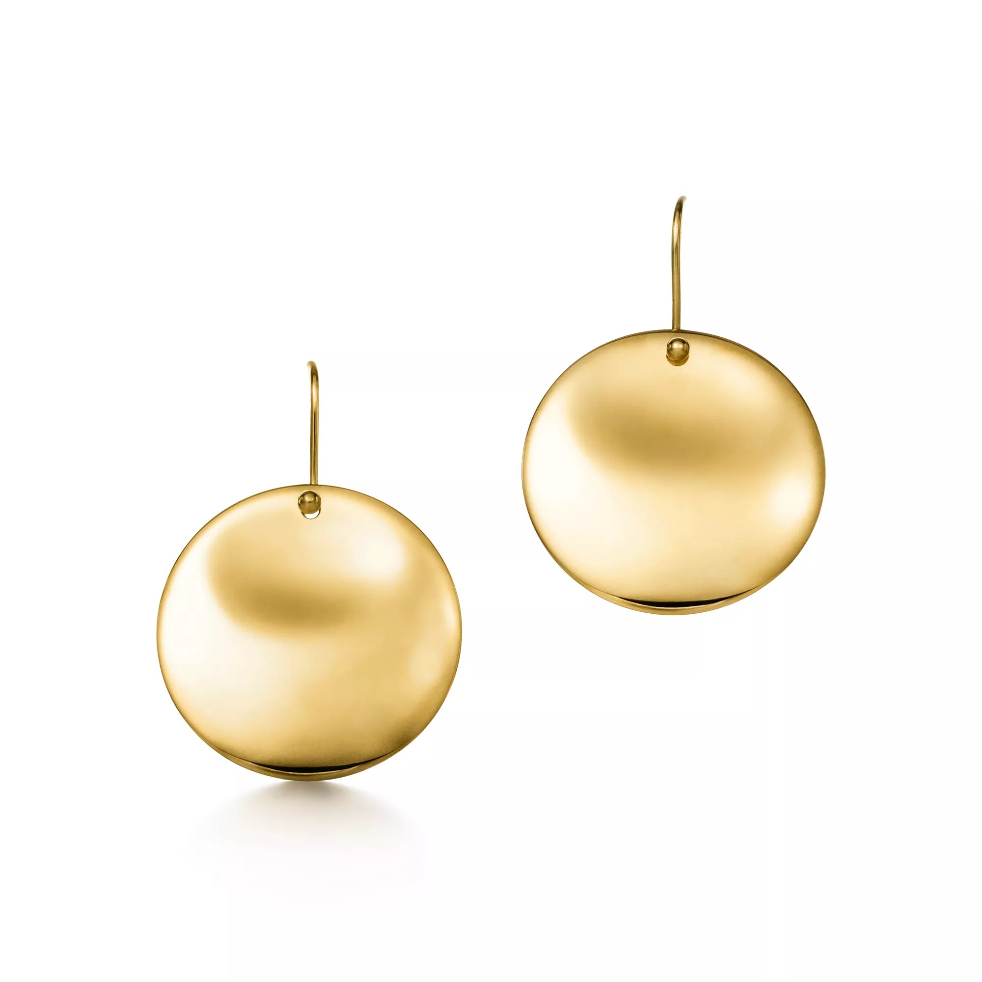 Carave Paris Sculpted Disc Drop Earrings