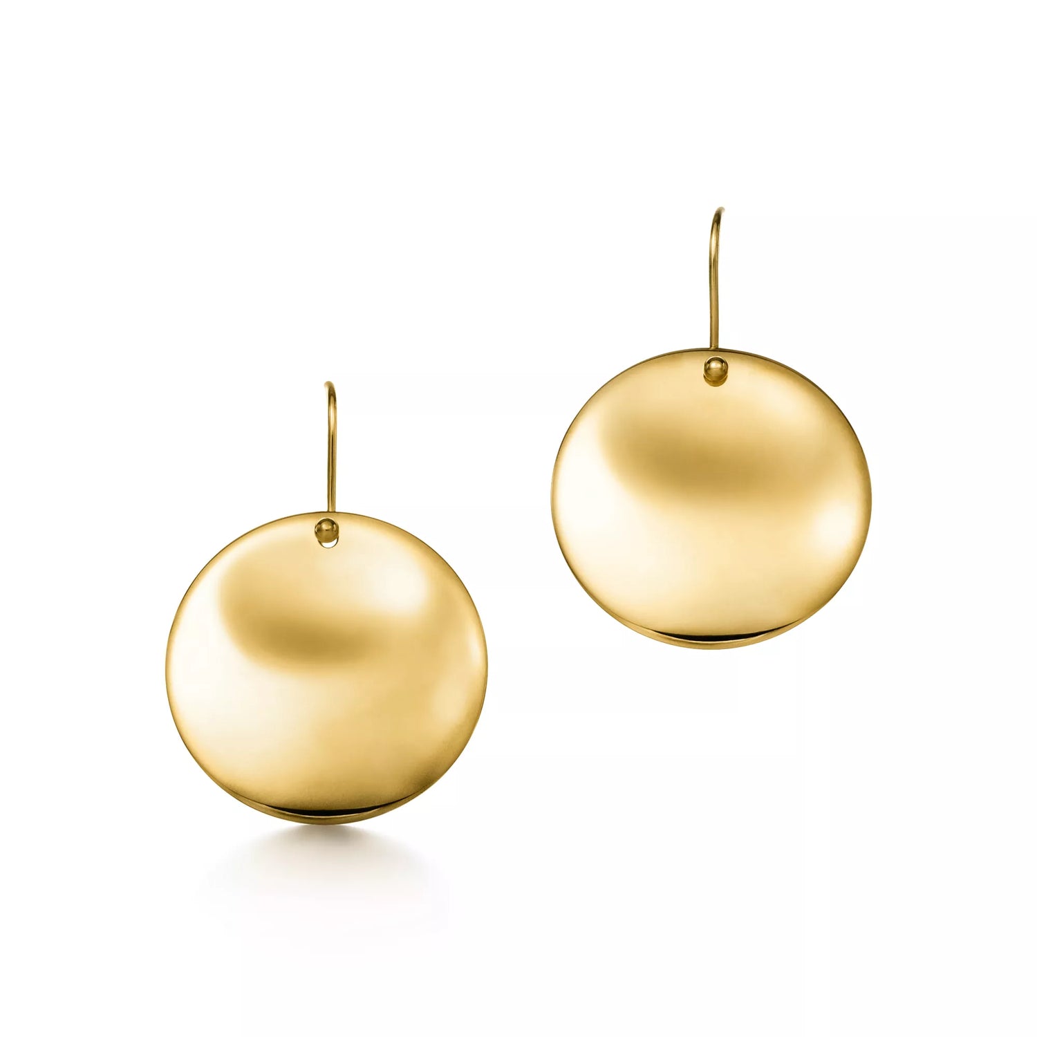 Carave Paris Sculpted Disc Drop Earrings