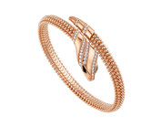 Carave Paris Serpente Beaded Diamond Wrap Bracelet