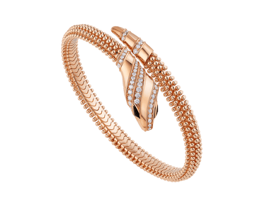 Carave Paris Serpente Beaded Diamond Wrap Bracelet