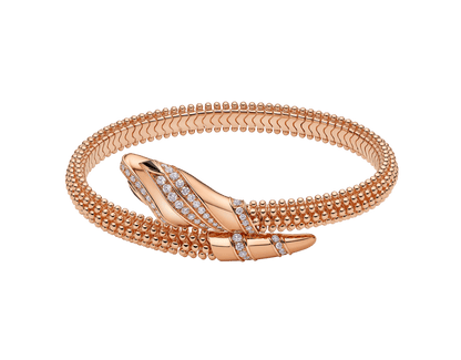 Carave Paris Serpente Beaded Diamond Wrap Bracelet