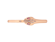 Carave Paris Serpente Gemstone Open Cuff Bracelet