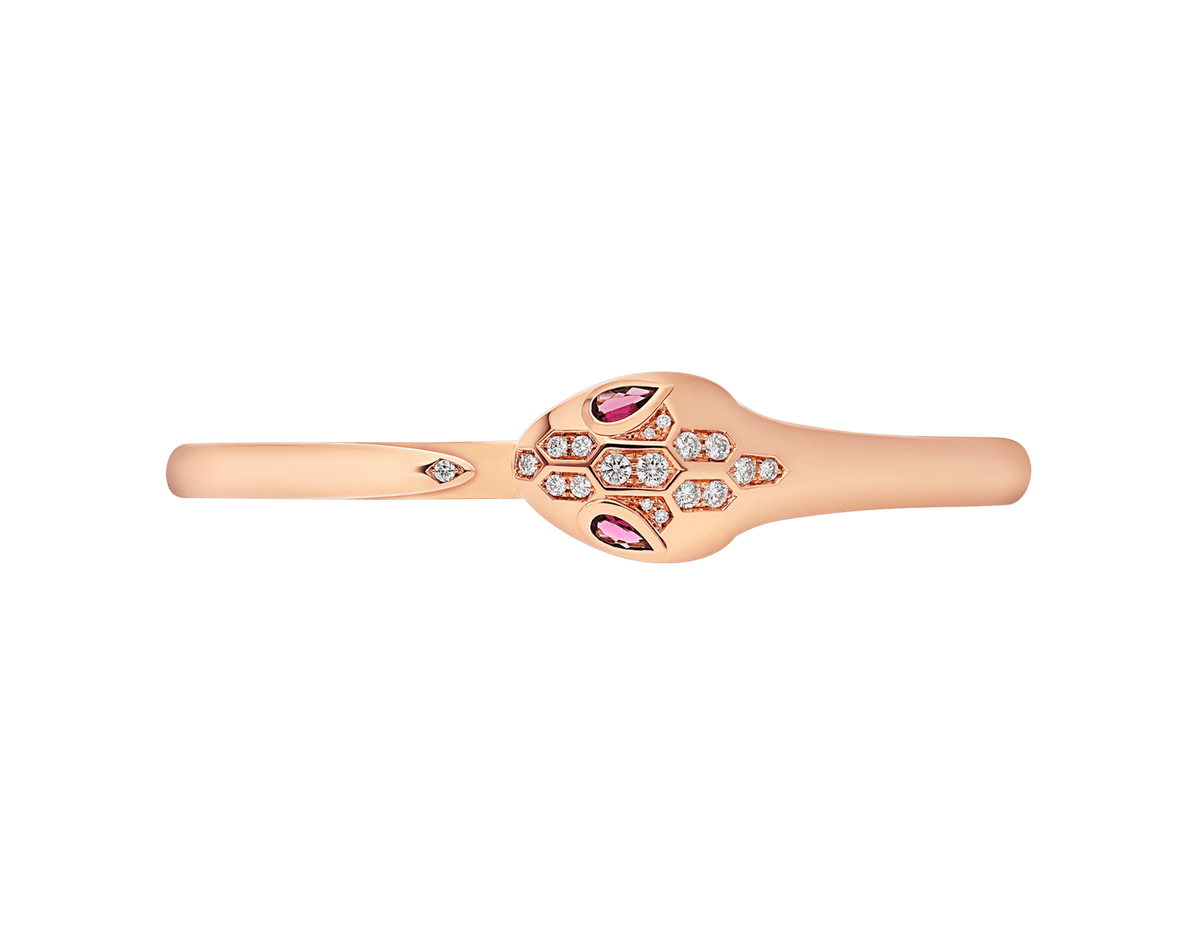 Carave Paris Serpente Gemstone Open Cuff Bracelet