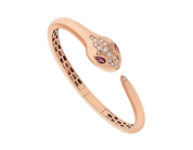 Carave Paris Serpente Gemstone Open Cuff Bracelet