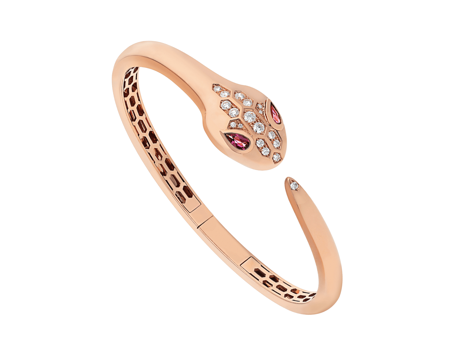 Carave Paris Serpente Gemstone Open Cuff Bracelet