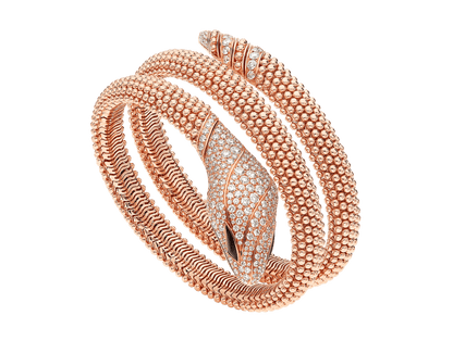 Carave Paris Serpente Pavé Beaded Double Wrap Bracelet