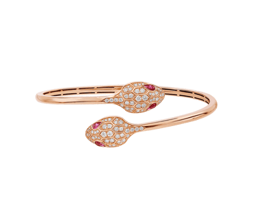 Carave Paris Serpente Pavé Open Cuff Bracelet