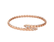 Carave Paris Serpente Slim Diamond Wrap Bracelet