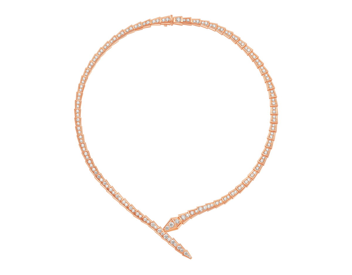 Carave Paris Serpenti Diamond Collar Necklace
