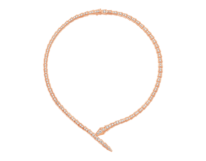 Carave Paris Serpenti Diamond Collar Necklace